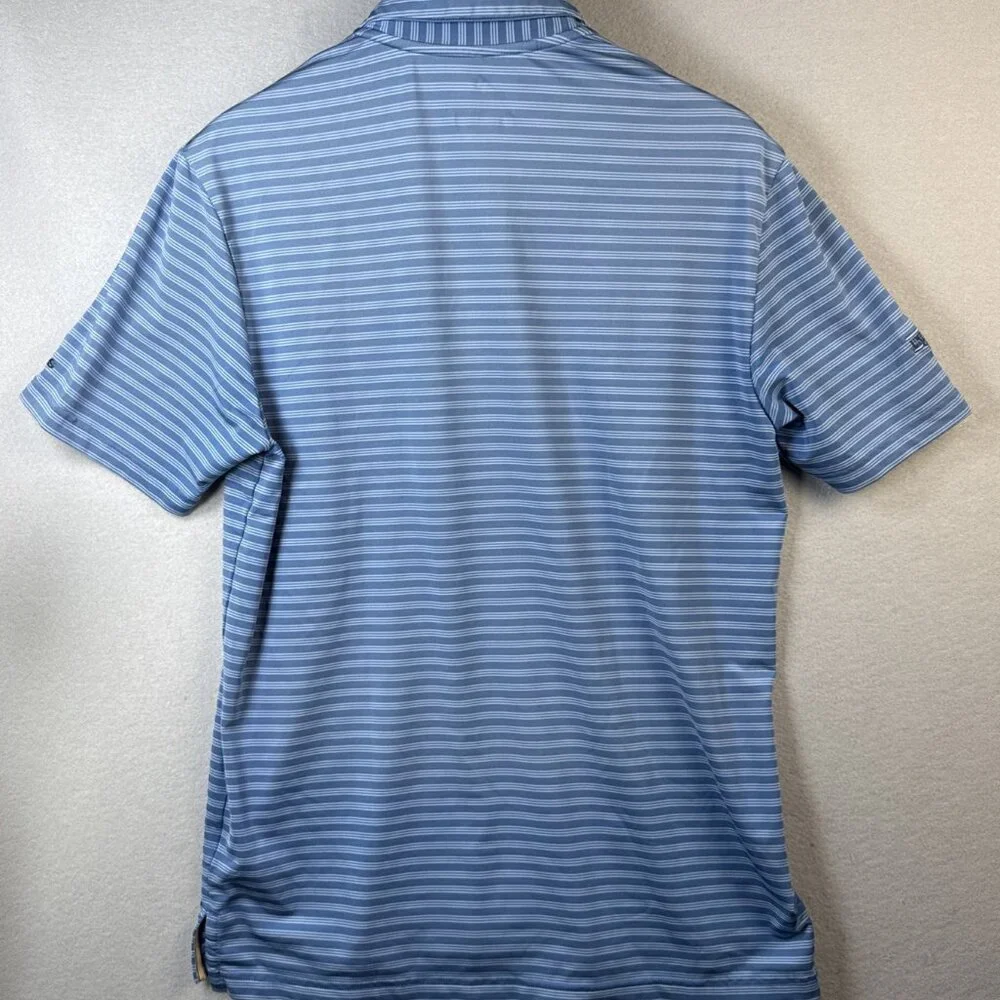 Adidas Golf Short Sleeve Performance Polo Shirt Mens Size M Poly University Park
